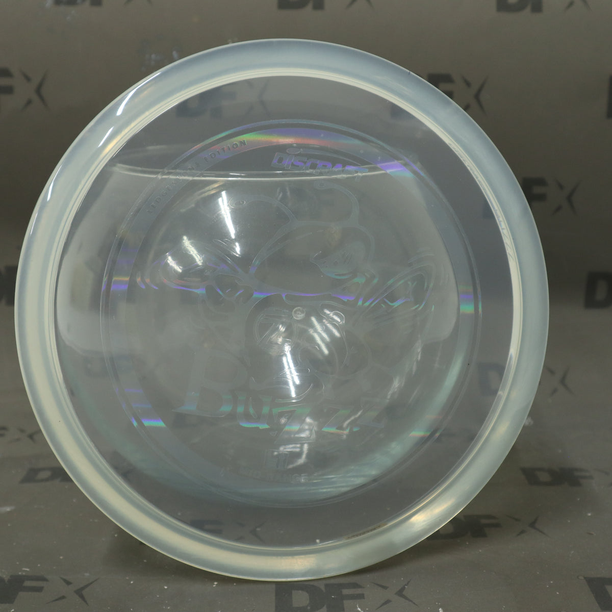 Discraft CryZtal Clear Ghost Stamped Buzzz - Ledgestone
