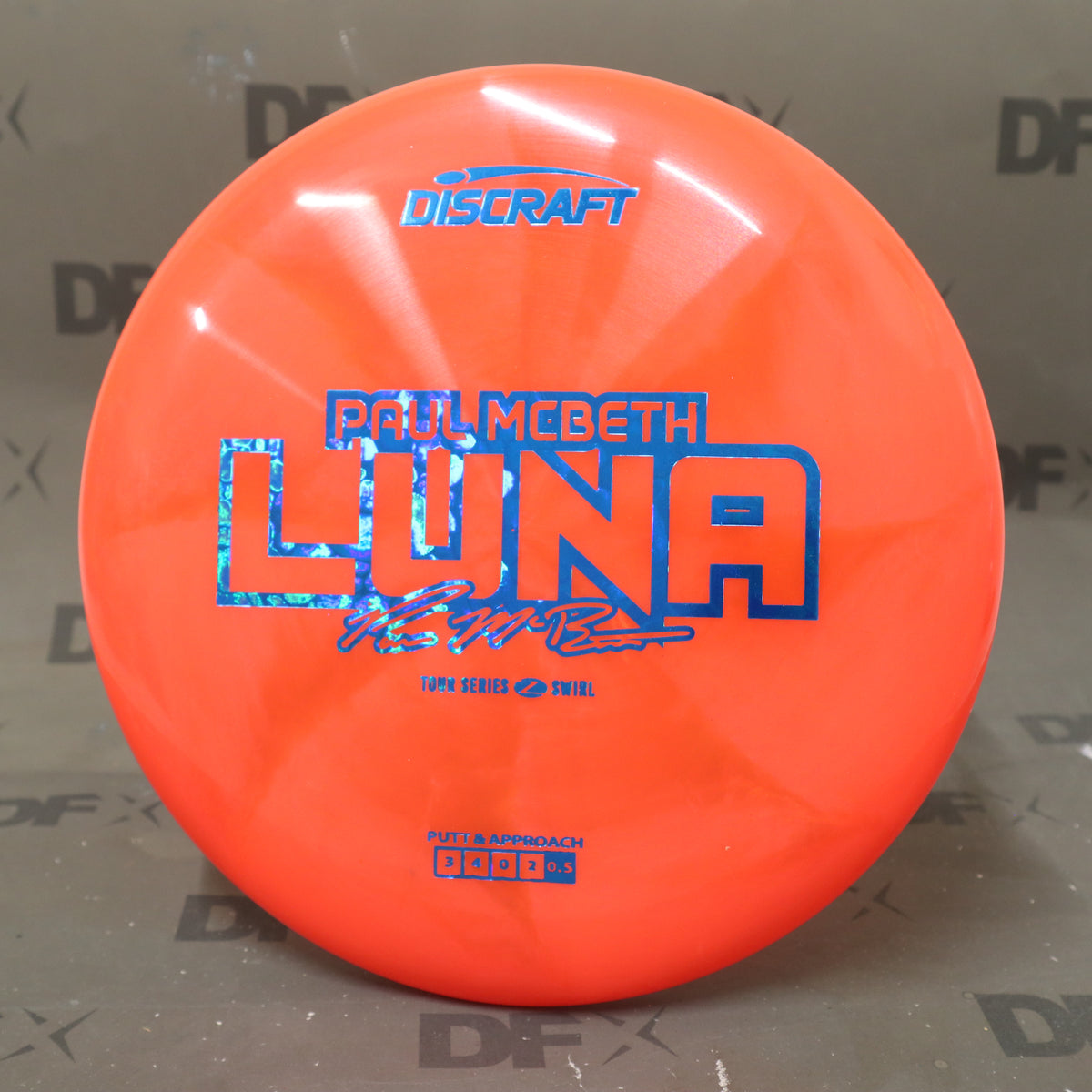 Discraft Luna - Z-Swirl - Paul McBeth 2025 Tour Series – DFX Discs