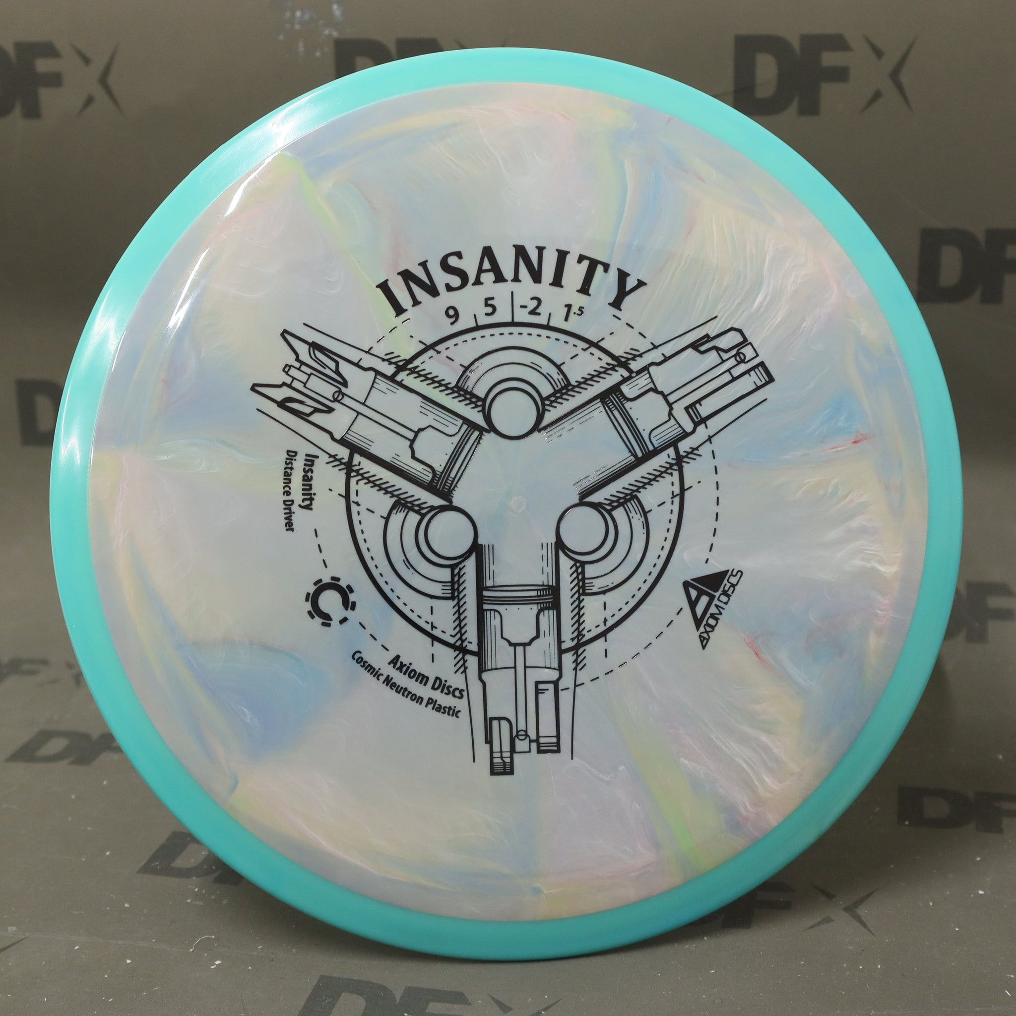 Clear ice blue Axiom Prism Insanity sale