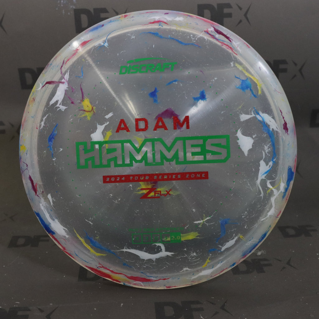 Discraft Adam Hammes Jawbreaker Z FLX Zone - Tour Series 2024 Pre Order Discraft Adam Hammes Jawbreaker Z FLX Zone - Tour Series 2024 Pre Order