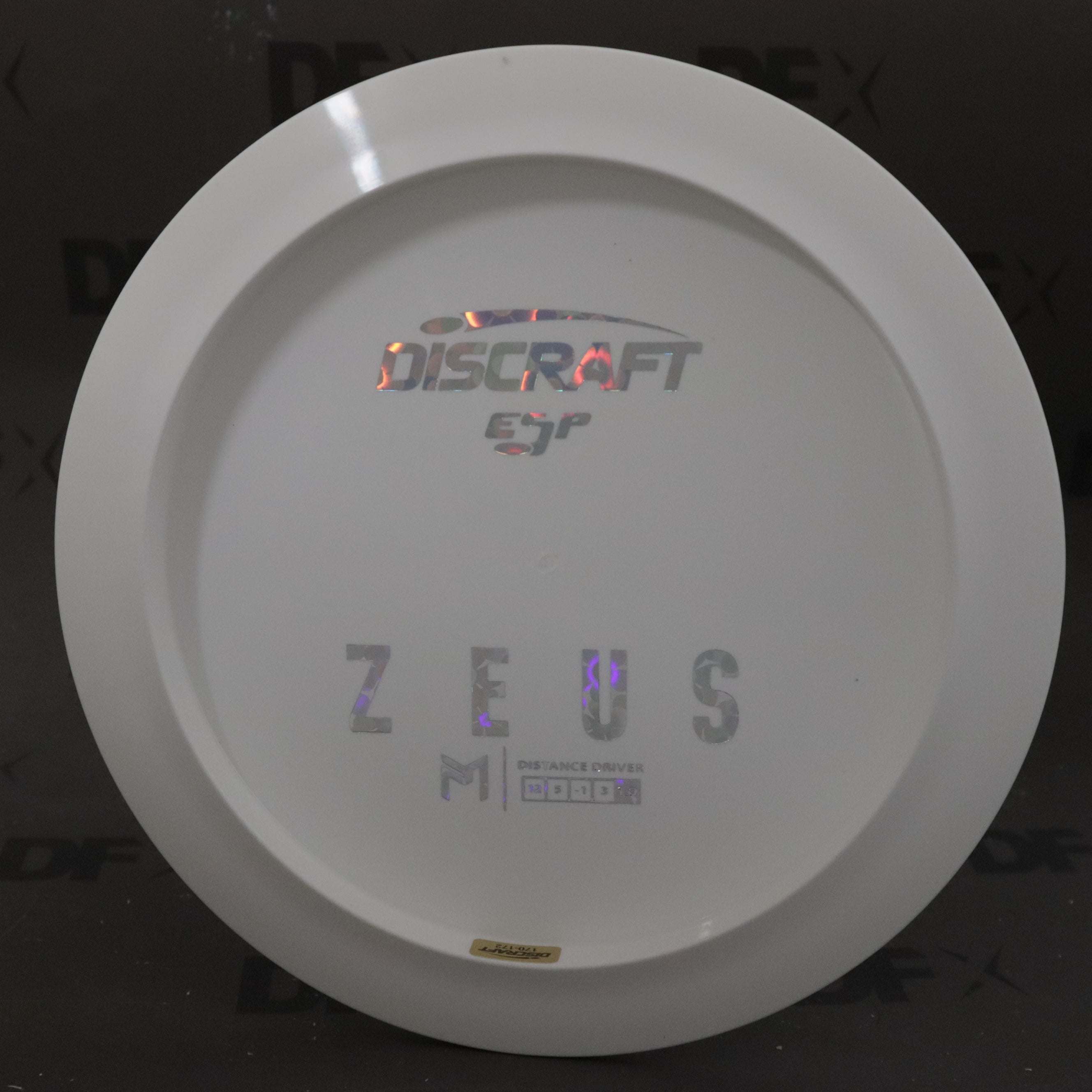 Discraft ESP Zeus - Bottom Stamp