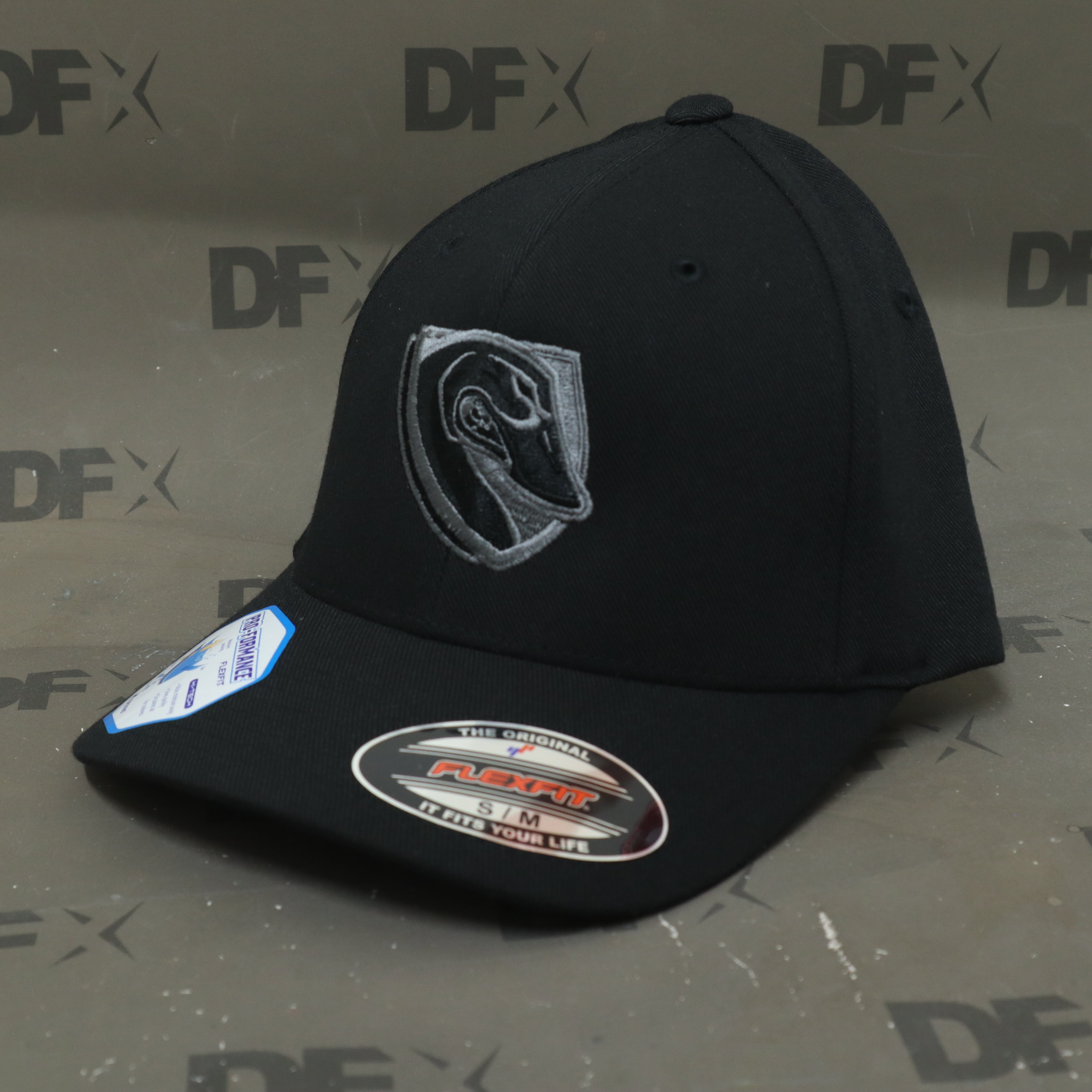 Black Friday - Goose Gang Shield Hat - Flexfit Hat