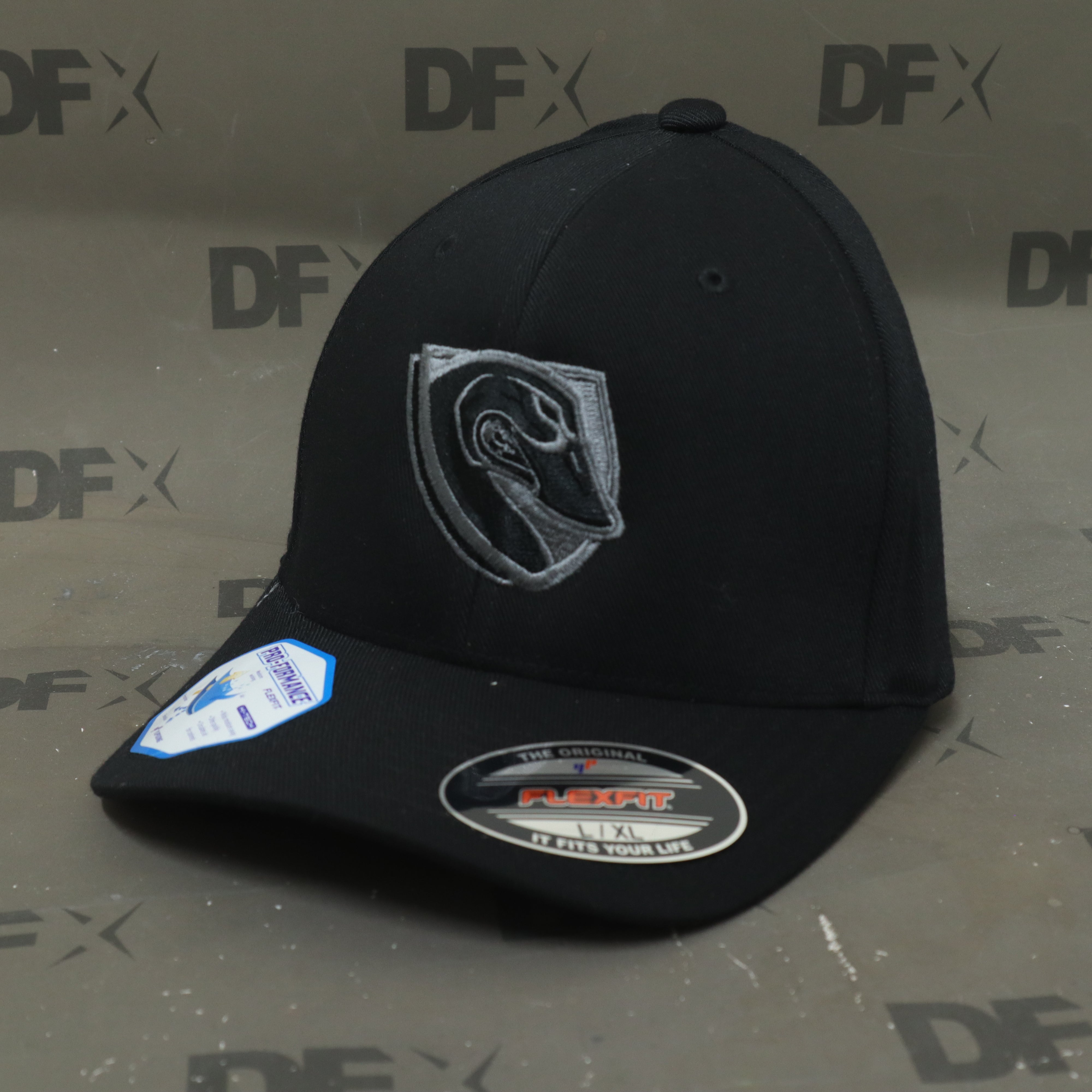 Black Friday - Goose Gang Shield Hat - Flexfit Hat