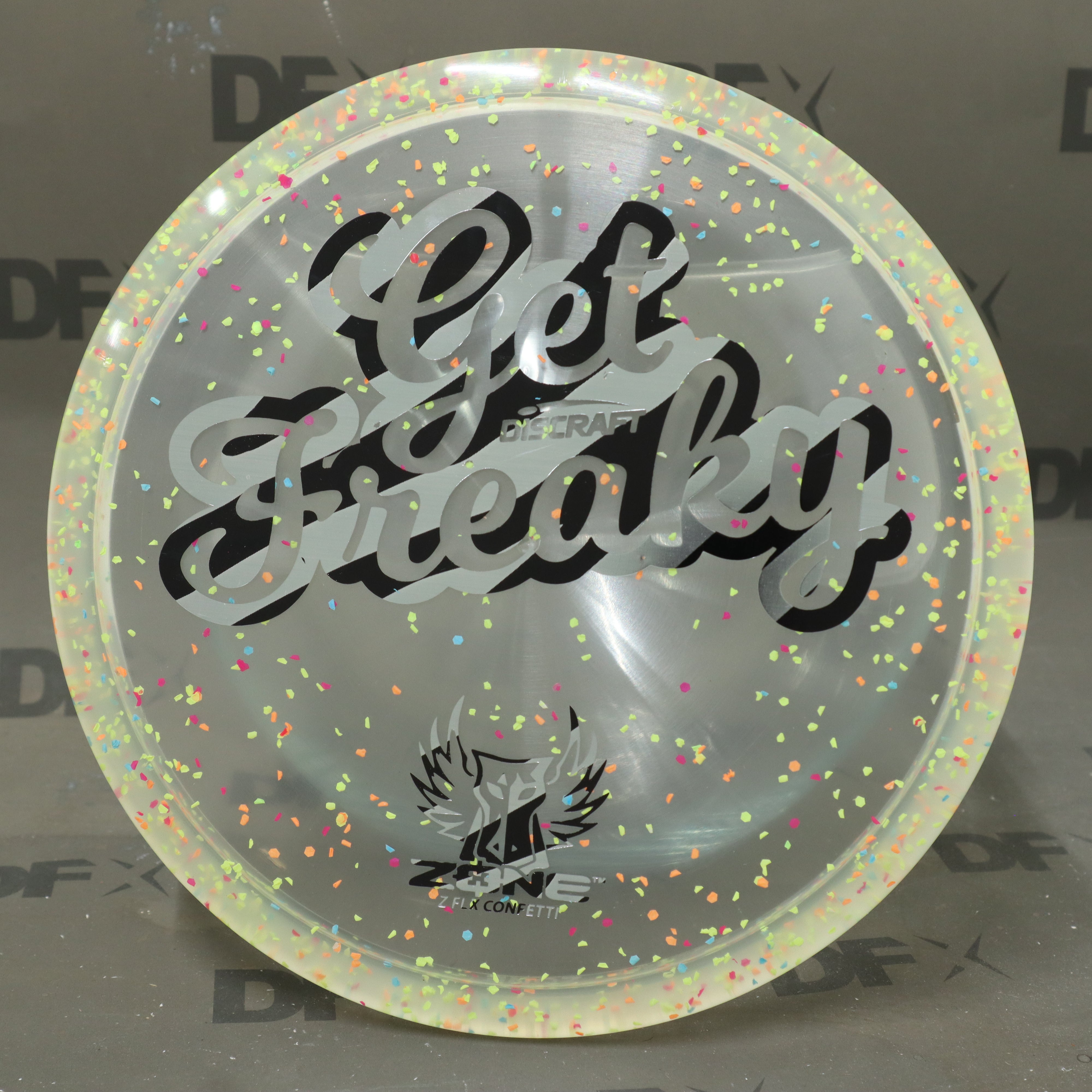 Discraft - Z FLX Confetti - Zone - Get Freaky