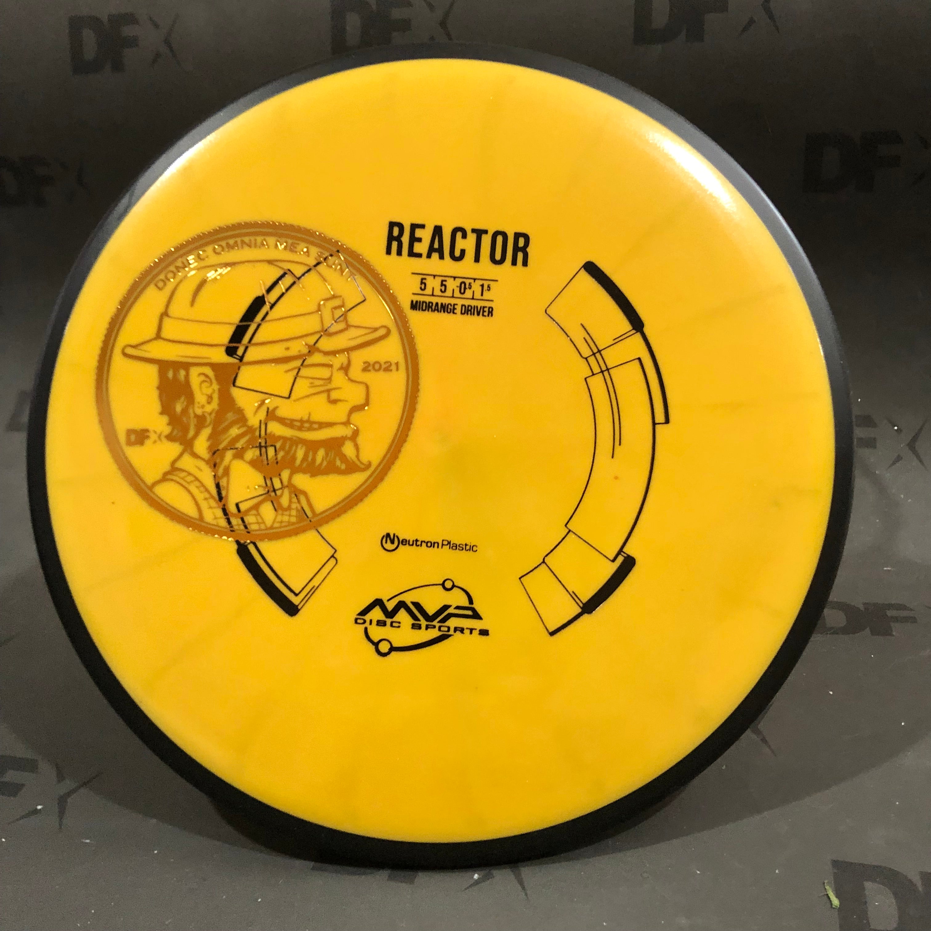 MVP Neutron Reactor - DFX over stamp