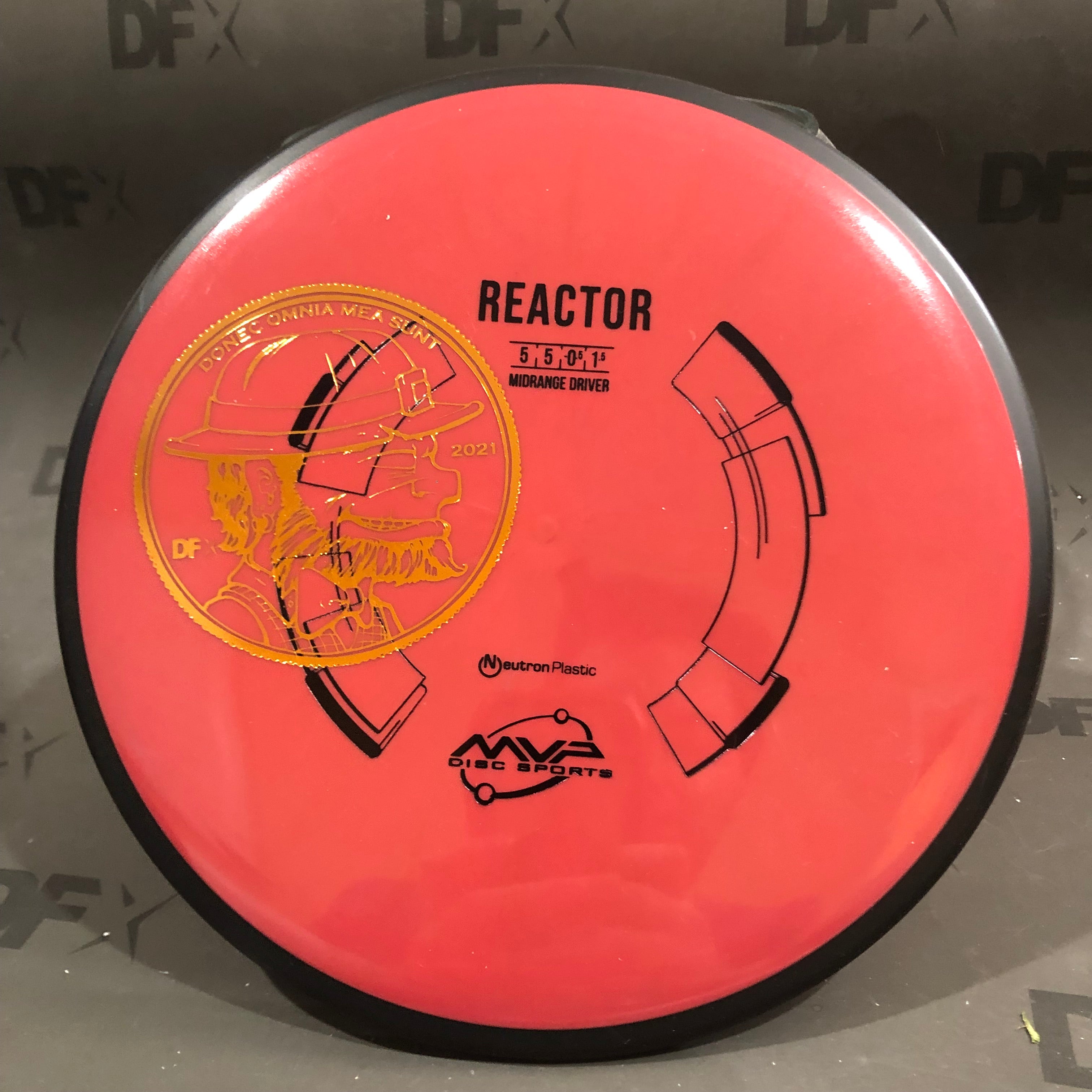 MVP Neutron Reactor - DFX over stamp