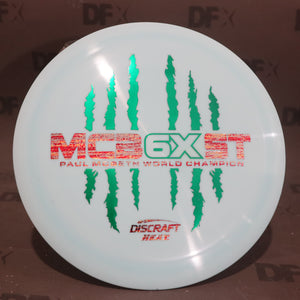 6X Discraft ESP Paul McBeth McBeast Heat